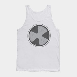 Diatom - Actinoptychus - Art Only Tank Top